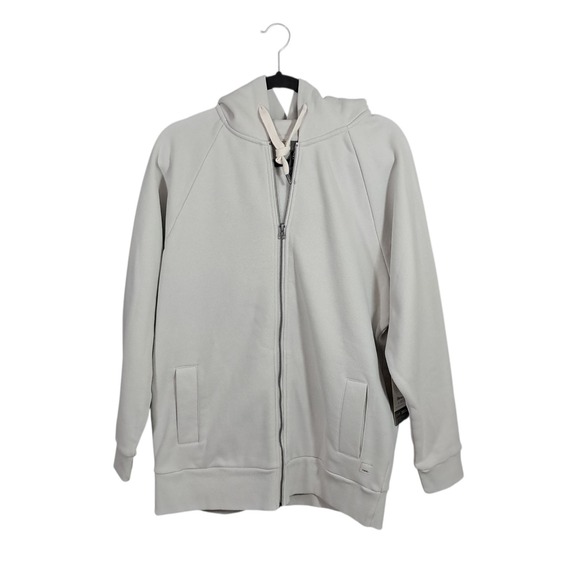 Vuori Restore Hoodie Sweatshirt Sweatet Salt Cream Small Extra Soft Oversized - Picture 1 of 12